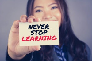 Never Stop Learning