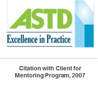 2007 ASTD Excellence in Practice Award for Mentoring Program