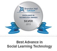 2015 Silver Brandon Hall Group Award for Mentoring Software