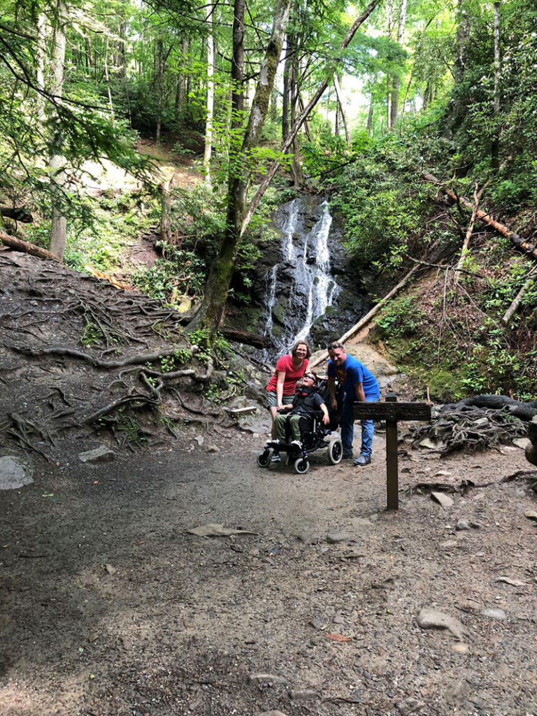 Cataract Falls in Gatlinburg